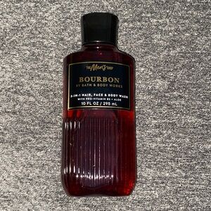 Bath & Body Works Bourbon 3-in-1 Cleanser - Rich Red